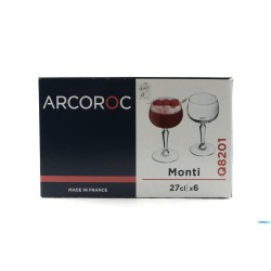 MONTI - CONFEZIONE 6 COPPE CHAMPAGNE-COCKTAIL CL 27