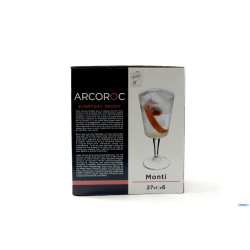 MONTI - CONFEZIONE 6 COPPE COCKTAIL CL 27