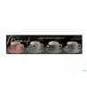 MOSAIK-CONFEZIONE 4 TAZZE THE CON PIATTO CL.16 DECORI ASSORTITI  RH8621L-S4