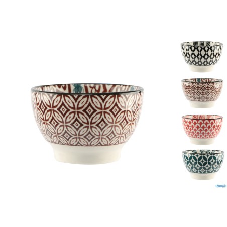 MOSAIK-COPPETTA - CIOTOLA PINZIMONIO CM.8,5 DECORI ASSORTITI HD99A30