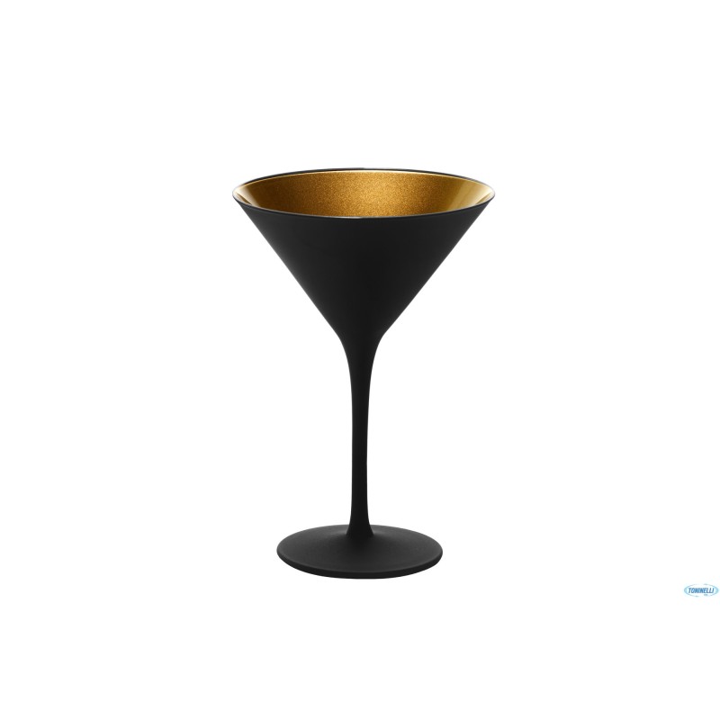OLYMPIC NERO-ORO-CALICE COCKTAIL CL24 1400025-EL096 OLYMPIC NERO-ORO-CALICE COCKTAIL CL24 1400025-EL096