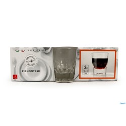 PIEMONTESE-CONFEZIONE 3 BICCHIERI AMARO CL10 1.55549.CAB