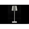 PLISSE-LAMPADA TAVOLO LED CM.10XH.34 BIANCA