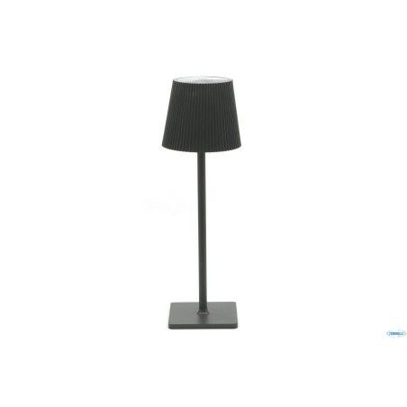 PLISSE-LAMPADA TAVOLO LED CM.10XH.34 NERA