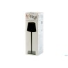 PLISSE-LAMPADA TAVOLO LED CM.10XH.34 NERA
