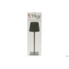PLISSE-LAMPADA TAVOLO LED CM.10XH.34 NERA