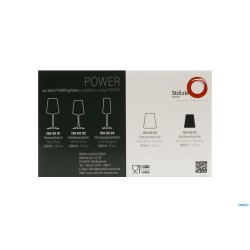 POWER - BICCHIERE ACQUA CL. 38