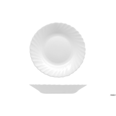 PRIMA BIANCO - PIATTO FONDO CM.23
