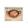 PROFESSIONAL THINK-CASSERUOLA 2 MANICI GHISA TONDA CM.16 CON BASE LEGNO YY8051