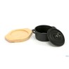 PROFESSIONAL THINK-COCOTTE GHISA CM.10 CON BASE LEGNO YY8053