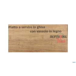PROFESSIONAL THINK-COCOTTE GHISA CM.10 CON BASE LEGNO YY8053