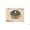 PROFESSIONAL THINK-COCOTTE GHISA CM.10 CON BASE LEGNO YY8053