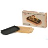 PROFESSIONAL THINK-PIASTRA GHISA CM.19X12 CON BASE LEGNO YY2056