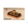 PROFESSIONAL THINK-PIASTRA GHISA CM.19X12 CON BASE LEGNO YY2056
