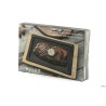 PROFESSIONAL THINK-PIASTRA GHISA CM.27X18 CON BASE LEGNO YY2125