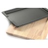 PROFESSIONAL THINK-PIASTRA GHISA CM.27X18 CON BASE LEGNO YY2125