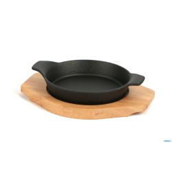 PROFESSIONAL THINK-TEGAMINO GHISA CM.15 CON BASE LEGNO YY2165
