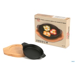 PROFESSIONAL THINK-TEGAMINO GHISA CM.15 CON BASE LEGNO YY2165