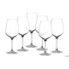 REFINE CONFEZIONE DA 6 CALICI PER VINO ROSSO - CL.61 H.23,5