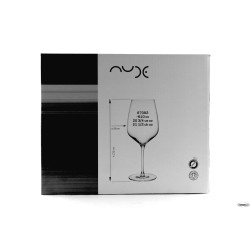 REFINE CONFEZIONE DA 6 CALICI PER VINO ROSSO - CL.61 H.23,5