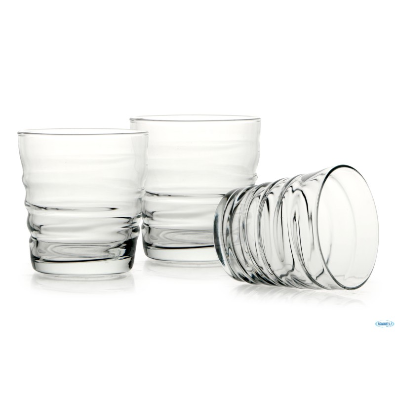 RIFLESSI - CONFEZIONE 3 BICCHIERI ACQUA