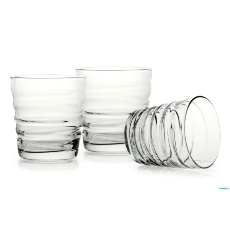 RIFLESSI - CONFEZIONE 3 BICCHIERI ACQUA