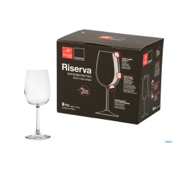RISERVA CONFEZIONE 6 CALICI VINI ROSSI FRUTTATI CL.44