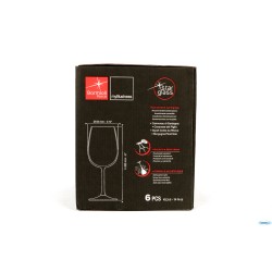 RISERVA CONFEZIONE 6 CALICI VINI ROSSI FRUTTATI CL.44
