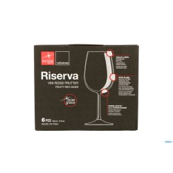 RISERVA CONFEZIONE 6 CALICI VINI ROSSI FRUTTATI CL.44