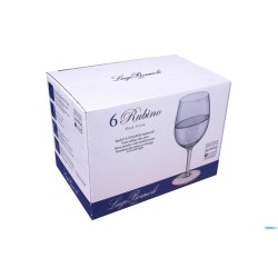 RUBINO CALICI ACQUA CL 27,6 CONFEZIONE 6PEZZI 7697-04