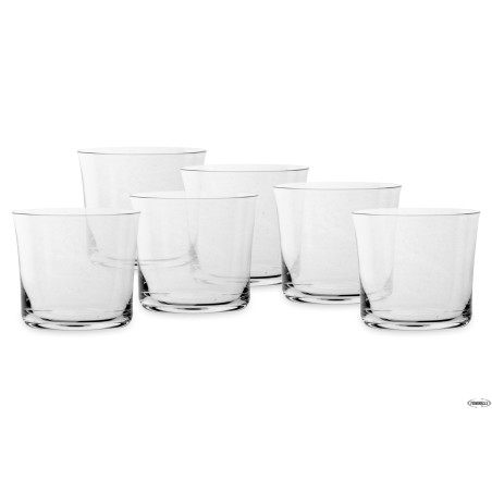 SAVAGE-CONFEZIONE 6 BICCHIERI LOWBALL CL.29,5 NUDE 64154