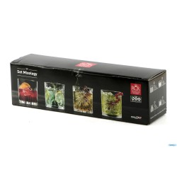 SET MIXOLOGY - CONFEZIONE 4 BICCHIERI DOF ASSORTITI: 1 MELODIA, 1 TATTOO, 1 OASIS, 1 TIMELESS  26249020206