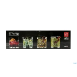 SET MIXOLOGY - CONFEZIONE 4 BICCHIERI DOF ASSORTITI: 1 MELODIA, 1 TATTOO, 1 OASIS, 1 TIMELESS  26249020206
