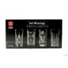 SET MIXOLOGY - CONFEZIONE 4 BICCHIERI HB ASSORTITI: 1 MELODIA, 1 TATTOO, 1 OASIS, 1 TIMELESS  26984020306