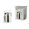 SET PORTAGHIACCIO ROTONDO INOX CM 14 H.22 LT.1,3