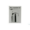 SET PORTAGHIACCIO ROTONDO INOX CM 14 H.22 LT.1,3