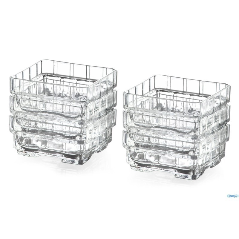 STACK - CONFEZIONE 6 COPPETTE 75 CLICK CLACK CL 12 CM 9,6X9,6 H 3,6 27701020006 STACK - CONFEZIONE 6 COPPETTE 75 CLICK CLACK CL 12 CM 9,6X9,6 H 3,6 27701020006