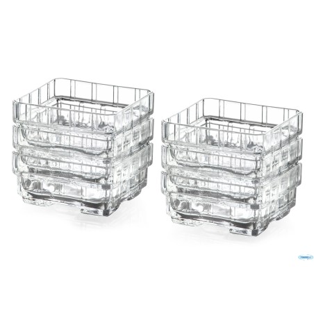 STACK - CONFEZIONE 6 COPPETTE 75 CLICK CLACK CL 12 CM 9,6X9,6 H 3,6 27701020006