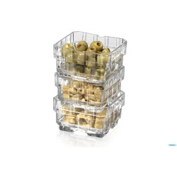 STACK - CONFEZIONE 6 COPPETTE 75 CLICK CLACK CL 12 CM 9,6X9,6 H 3,6 27701020006