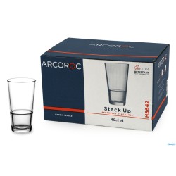 STACK UP - BICCHIERE TEMPERATO CL 40 H 144 MM Ø 83 MM IMPILABILE