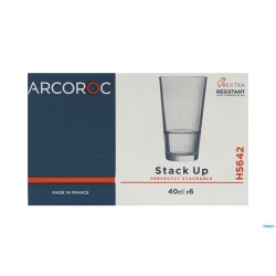 STACK UP - BICCHIERE TEMPERATO CL 40 H 144 MM Ø 83 MM IMPILABILE