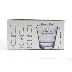 STACK UP-BICCHIERE TEMPERATO CL 32  H 92 MM Ø 92 MM IMPILABILE