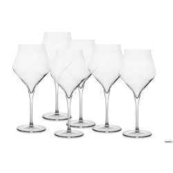 SUPREMO-CONFEZIONE 6 CALICI BURGUNDY CL.65  11277-01