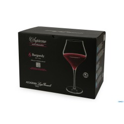SUPREMO-CONFEZIONE 6 CALICI BURGUNDY CL.65  11277-01