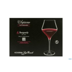 SUPREMO-CONFEZIONE 6 CALICI BURGUNDY CL.65  11277-01
