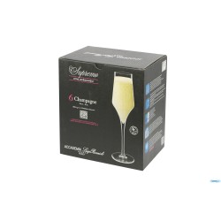 SUPREMO-CONFEZIONE 6 CALICI CHAMPAGNE CL24  11276-01
