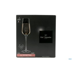 SYMETRIE - CALICE FLUTE CL 21 H 24 CM.6,5