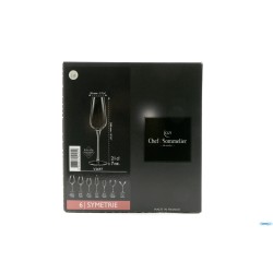 SYMETRIE - CALICE FLUTE CL 21 H 24 CM.6,5