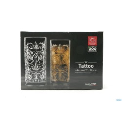 TATTOO - CONFEZIONE 6 BICCHIERI HB CL 37 26941020106
