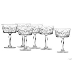 TATTOO - CONFEZIONE 6 COPPE CHAMPAGNE CL 27 26638020206